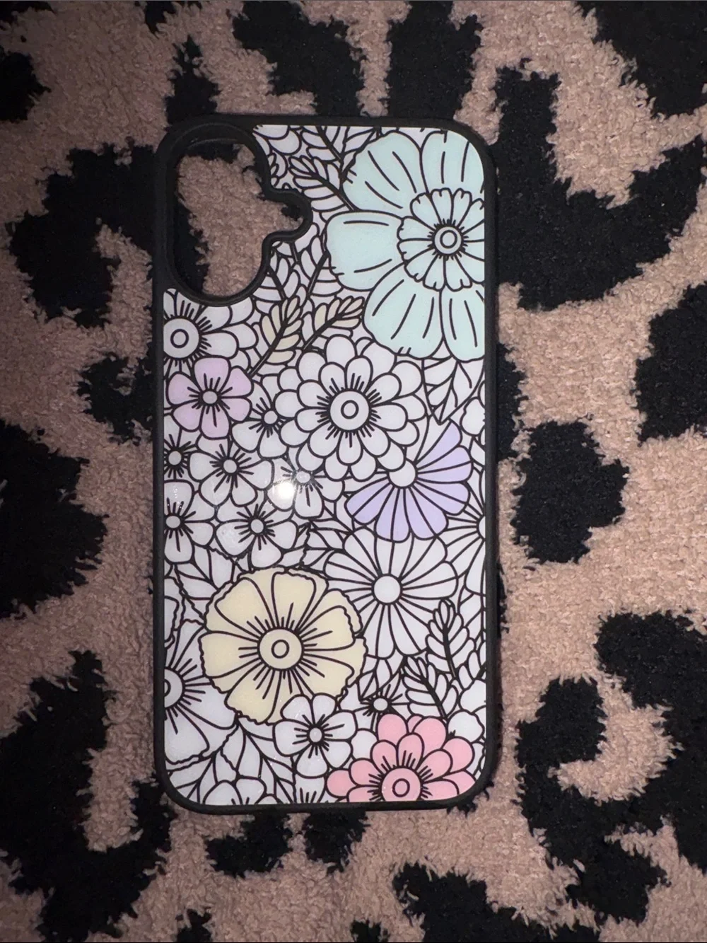 Floral Pastel Protective Phone Case - Multicolor
